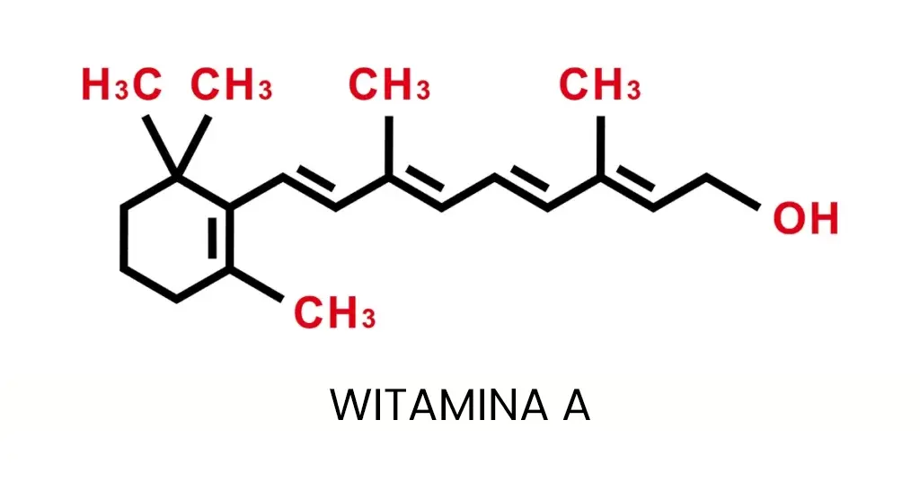 Budowa chemiczna witaminy A
