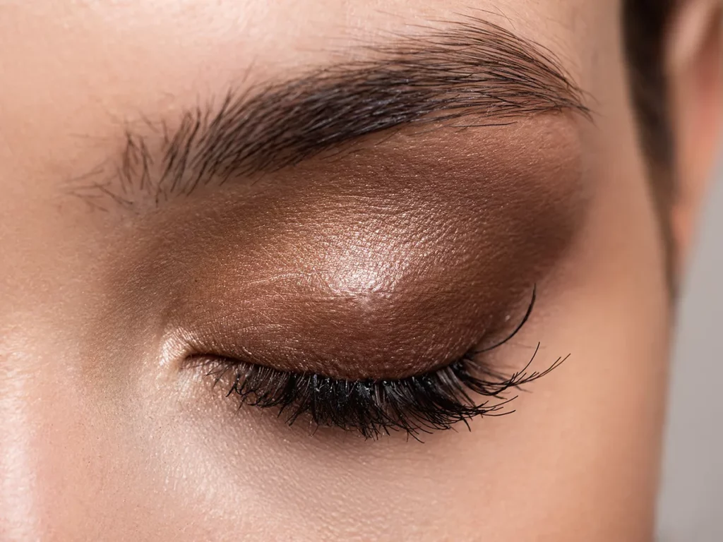 Gotowy makijaż smokey eye