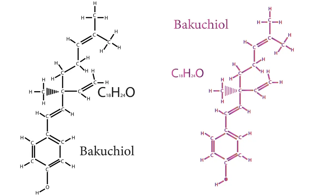 Budowa chemiczna bakuchiolu